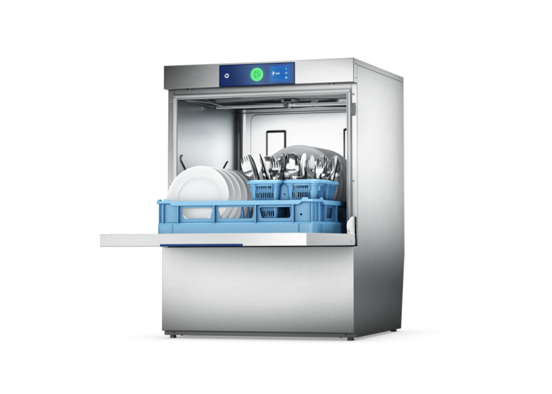 De PROFI voorlader vaatwasmachine voor het snel en eenvoudig afwassen van servies, bestek en glaswerk. Ideaal voor restaurants, bistro's en cafés.