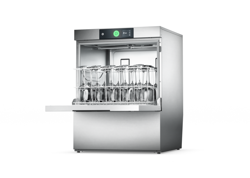 Premium model voor professioneel gebruik en een hoge capaciteit voor restaurants, hotels en bars. Geen uittreding van stoom. Veel beladingsruimte, perfect hygiënisch eindresultaat, rek afmeting 500 x 500 mm.