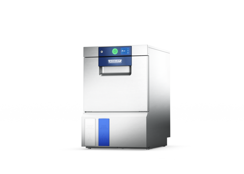 Het compacte model voor professioneel gebruik. Met een waterverbruik van slechts 1.9L per wasbeurt is het de zuinigste glazenwasmachine op de markt. Rek afmeting 400 x 400 mm, installatiehoogte 700 mm.
