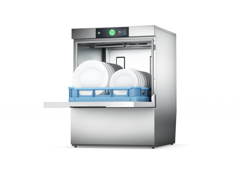 Met een waterverbruik van slechts 1l per wasbeurt is dit de meest zuinige vaatwasmachine op de markt. De machine maakt gebruik van stoom om de zwaarste vervuiling tegen te gaan. De machine bespaart tot wel 60% op water, energie en vaatwasmiddelen.