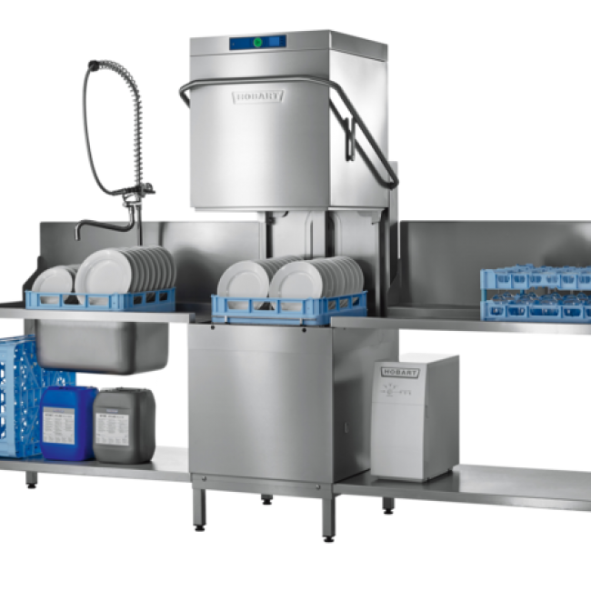De PROFI AMX doorschuif vaatwasmachine is de betrouwbare partner voor het wassen van servies. De VISIOTRONIC besturing maakt het bedienen van de vaatwasmachine zeer eenvoudig.